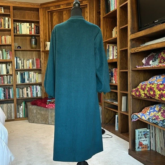 Anthropologie Cozy Wool Blend Puff-Sleeved Coat-NWT!!!! - Picture 7 of 10